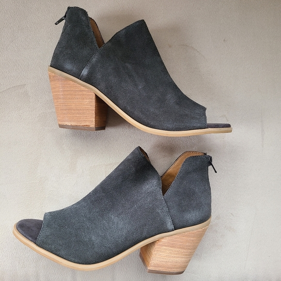 Susina Suede Booties - Picture 4 of 7